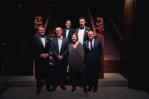 Brian Mikkelsen, Mads Krogsgaard Thomsen, Caroline Stage Olsen, Søren Søndergaard, Stina Vrang Elias og Torben Möger Pedersen